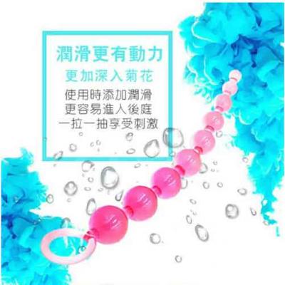 【後庭拉珠肛塞】彩色水晶造型 G點刺激設計｜男女皆可使用的情趣用品